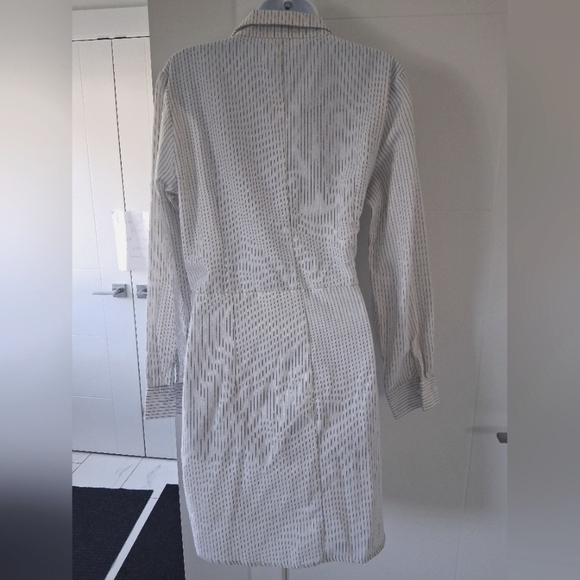 Heartloom/ Felix Shirt Dress/ MIDI/ Tie Waist/ Size US L - Picture 7 of 14